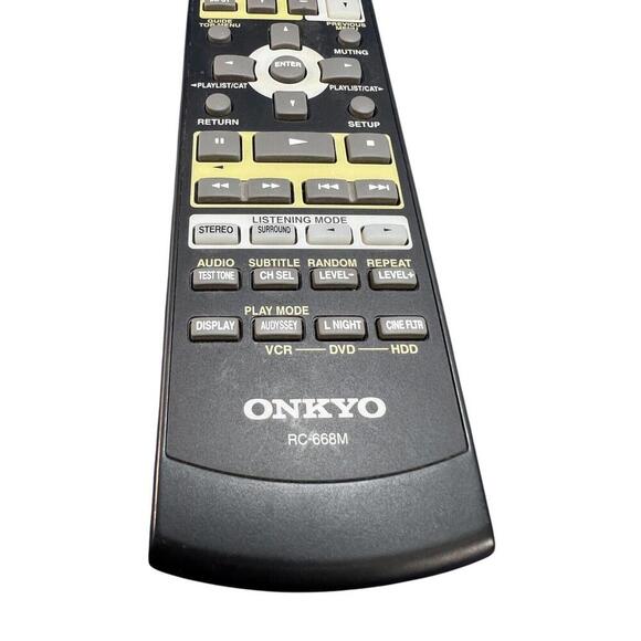 Onkyo RC-668M Receiver Remote Control Tested And Working - Picture 2 of 9